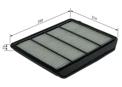 BOS-F026400710 Hava Filtresi Suzuki Sx4 1.4T Vitara 1.4T 2015- 1378068M0Oo - 13780-68M00