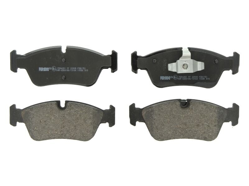 FERODO-FDB1751 - Fren Balatası Ön (Bmw 1 Seri 3 Seri E87-E90 Ön Kulaklı 04-) 34116769951