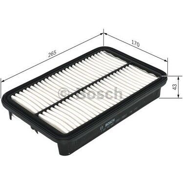 BOS-1457433958 Filtre Hava-(Toyota Corolla 93/98 1.6 Inj. Ae101) - 1780115070