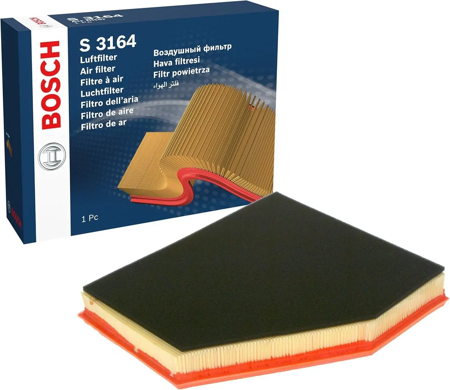 BOS-1457433164 Hava Filtresi Bmw M57-N47/Bmw E60-E61-E63-E64 - 13717793647