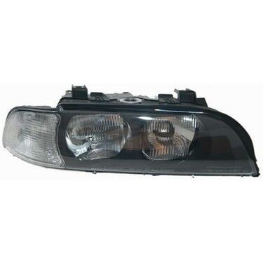 DPO-444-1119R-LDEMC Ön Far Bmw E39 Sağ Beyaz 96-00 H7 HB3 - 63128375300