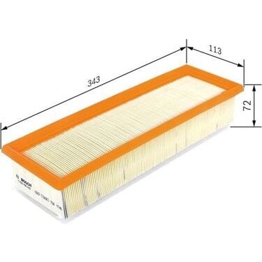 BOS-F026400459 Hava Filtresi Bmw B47/5-F10 Lci-F11 Lcı-X3-F25-X4-F26-X5 F15 Dx - 13718570043