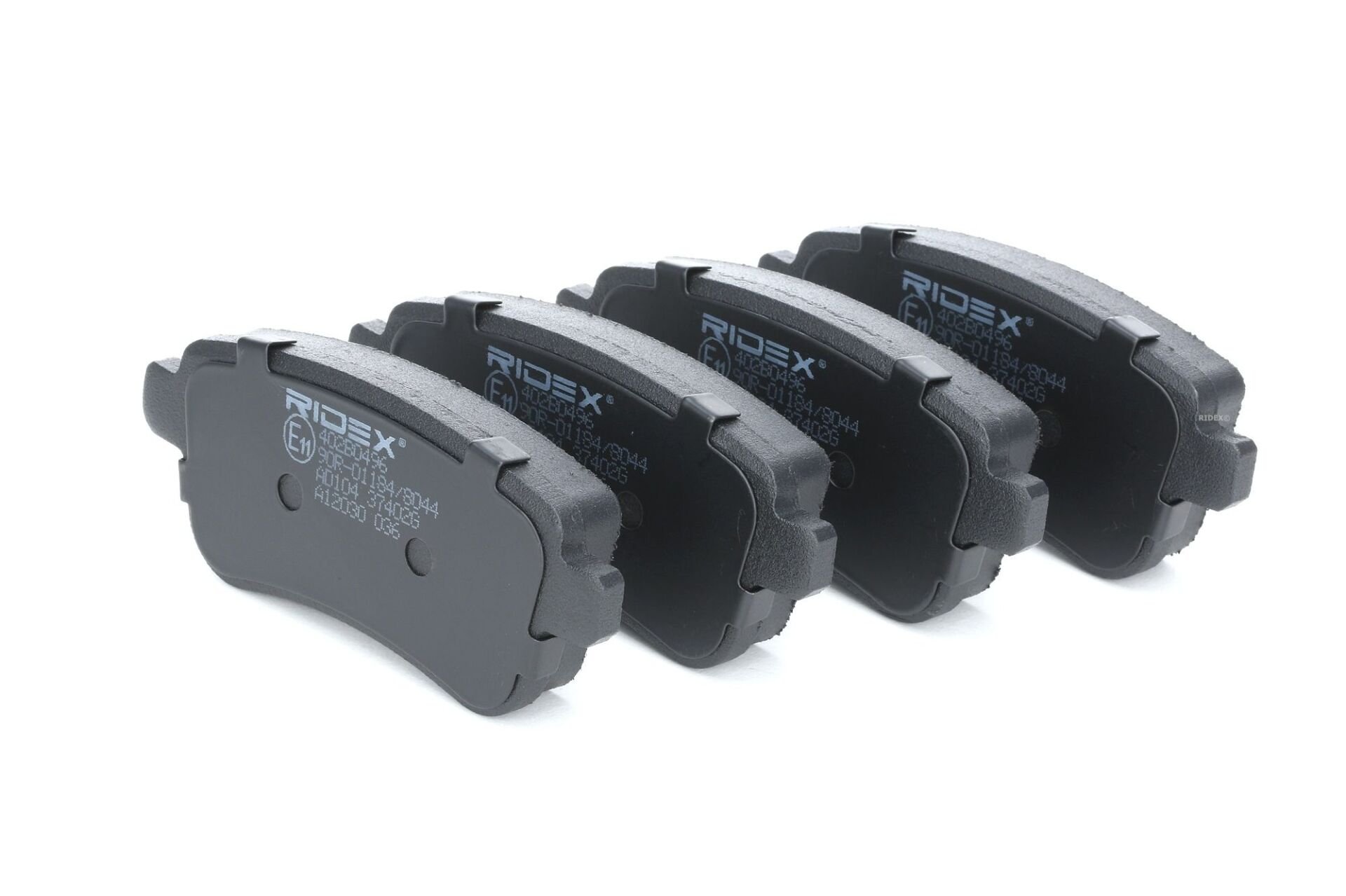 KALE 24820 157 14 ANS KD13 - Arka Fren Balatası Fluence 09> Megane III 09>Megane IV 15> Scenic III 09> Clio V 19> Captur II 20> 1.0 Tce 1.2 Tce 1.3 Tce 1.5 Dci 1.6 Sce (440603734R) 440603558R-440604694R-440601416R