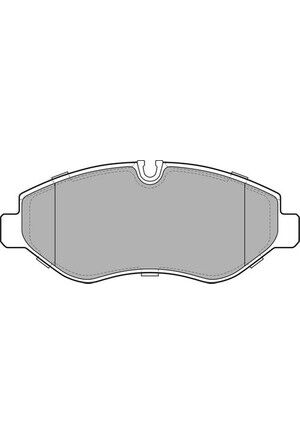 Mga 55215 Ön Fren Balatası-Tek Teker Vw Crafter 06-16 Sprinter 06-16-Sprinter 2017-W907-W447 Vito
