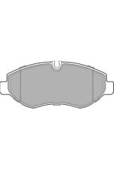 Mga 55215 Ön Fren Balatası-Tek Teker Vw Crafter 06-16 Sprinter 06-16-Sprinter 2017-W907-W447 Vito