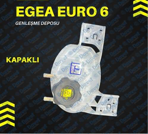 Swapp 87735 /Radyator Ek Genleşme Su Deposu Kapaklı Ustten Çift Cıkıs Egea 1.3-1.6 Mjtd Euro 6 52082457