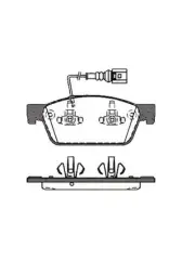 Mga 55567 	Ön Fren Balatası Vw Transporter 10-18 T5 T6