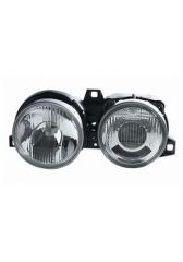 DPO-444-1116PXLD-E2 Far (Bmw E30 Sağ 88-91) Sağ-Sol Takım Icı Siyah - 63121386805