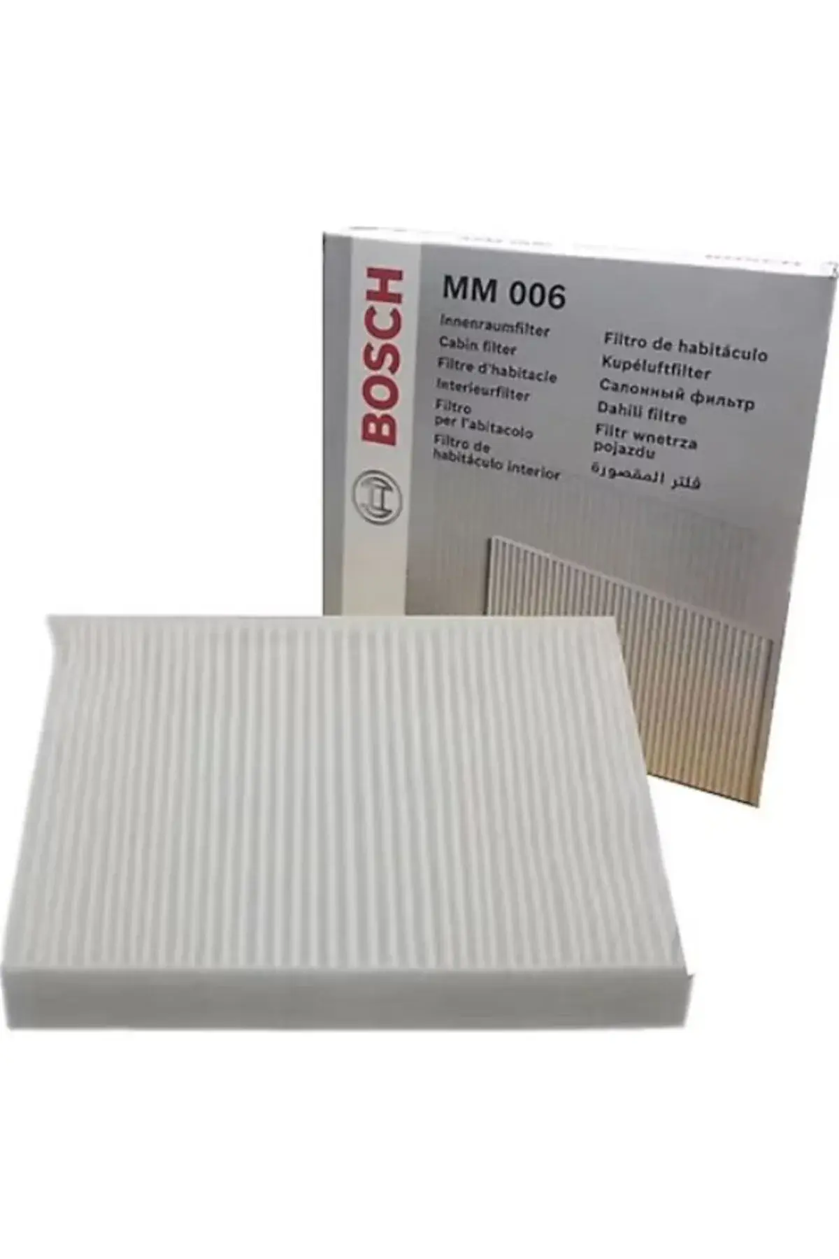 BOS-09864B5006 Filtre Polen-(Toyota Corolla 07/11/Corolla 13/18/Auris 07//Yaris 06//Rav4 06//Hılux VIgo 05/15/Avensis 08/18/Subaru Leg - 8713902020