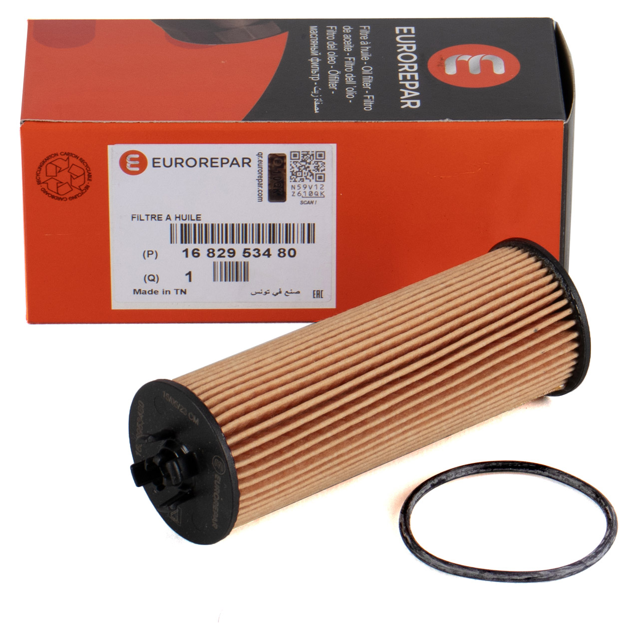 OPL-1682953480 Eurorepar Yağ Filtresi Otomatik Sanzuman (Opel Corsa E Aveo 1.3 B14Xel-B14Xer-B14Net) Uzun Tip