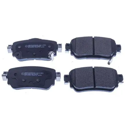 KALE 25965 151 05 ANS KD13 - Arka Fren Balata Renault Kadjar 15> Koleos II 18> / Nissan Qashqai 1.6L Dci R9M Dizel 11-> / X-Trail 1.6L Dci T32 12-> 440605889R-440606633R-D40604CA0A