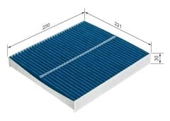 BOS-0986628566 Polen Filtresi Antı Alerjen Vw Audi Seat Skoda Polo İbiza 2017- 1.0 Tsı 1.6 - 200819669