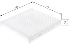 BOS-1987435108 Polen Filtresi Toyota C-Hr 1.216- - 87139 28020