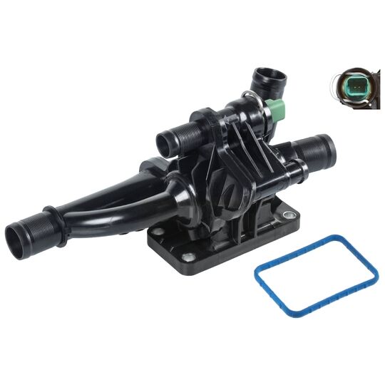 FOR-9M5Q 8A586 DA N - Termostat Komple Euro 5 Ford Focus-Fiesta-Courier 08- - 2078986 9M5Q8A586DA -1336AF