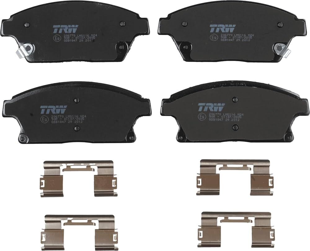 ÖN FREN BALATASI ASTRA J 10> MOKKA 13> ZAFIRA C 11> CRUZE 09> TRAX 11> (16 İNÇ 300mm)  1605178-1605135-13412810-1680880380