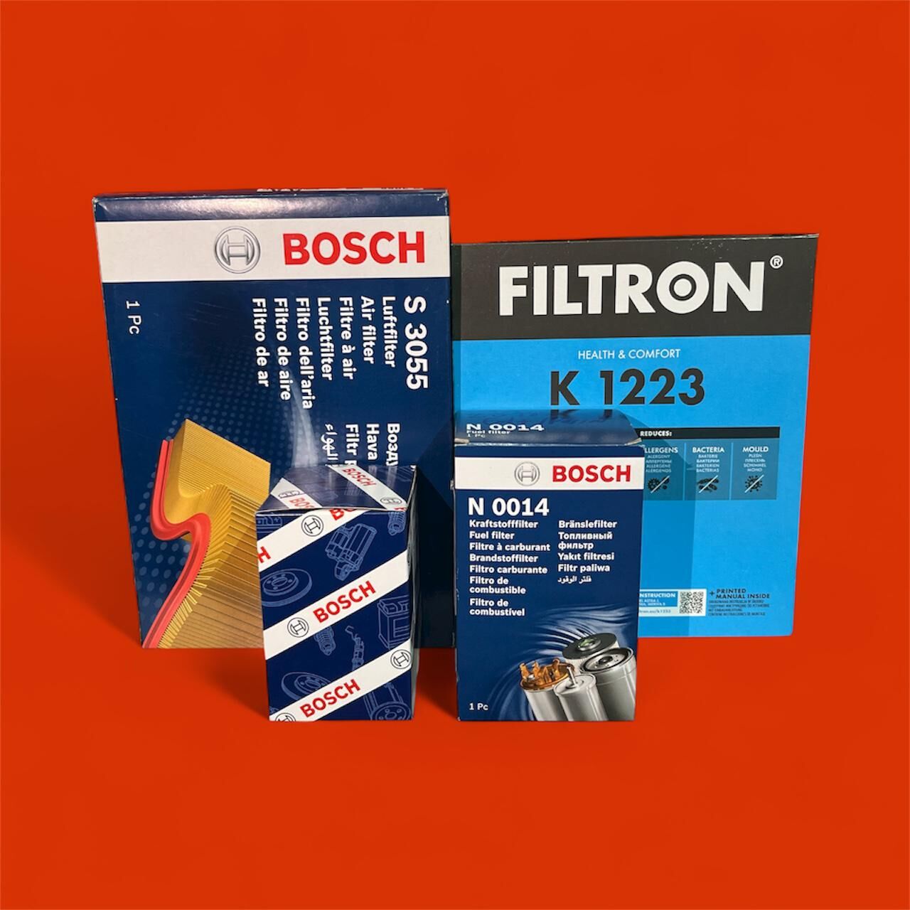 Fusion 1.4Tdcı 1.6Tdcı Dizel Yağ Bakım Seti 4'Lü