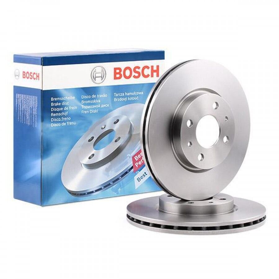 BOSCH-0986478639 - Fren Diski Ön Havalı 257 Mm (Fiat Doblo Fiorino 500 500E Bravo Linea Stilo Alfa Romeo 145 146 155 Mito) - 46401356