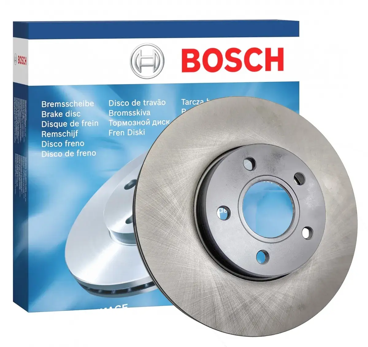 BOSCH-0986478868 - Arka Fren Diski-232X90 5X100 (Vw Golf 98-06 Polo 02-Audi A1 19- Seat İbiza 02-) - 1J0615601N