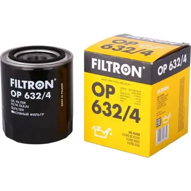 FLT-OP632/4 Filtre Yağ (Kısa Tip) - (Hyundai H100/ Starex/H100 Kamyonet 04// H1 08//H350 2.5 Crdı 15//Mitsubishi L300/ Kia Bongo 04/
