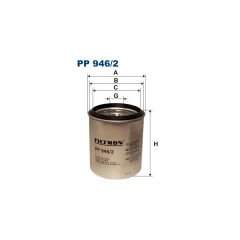 FLT-PP946/2 Yakıt Filtresi (Mazot)(Chrysler VoYağer II 2.5 Td Jeep Cherokee 2.5 Td 95-01)