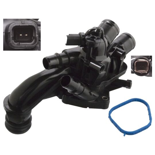 VER-TE7269.102) - Termostat 102°C Peugeot 308-508 II 1.6Thp C5 3 (III) C4 Picasso 508 308 II 1.6Thp 12/ - 9808647280