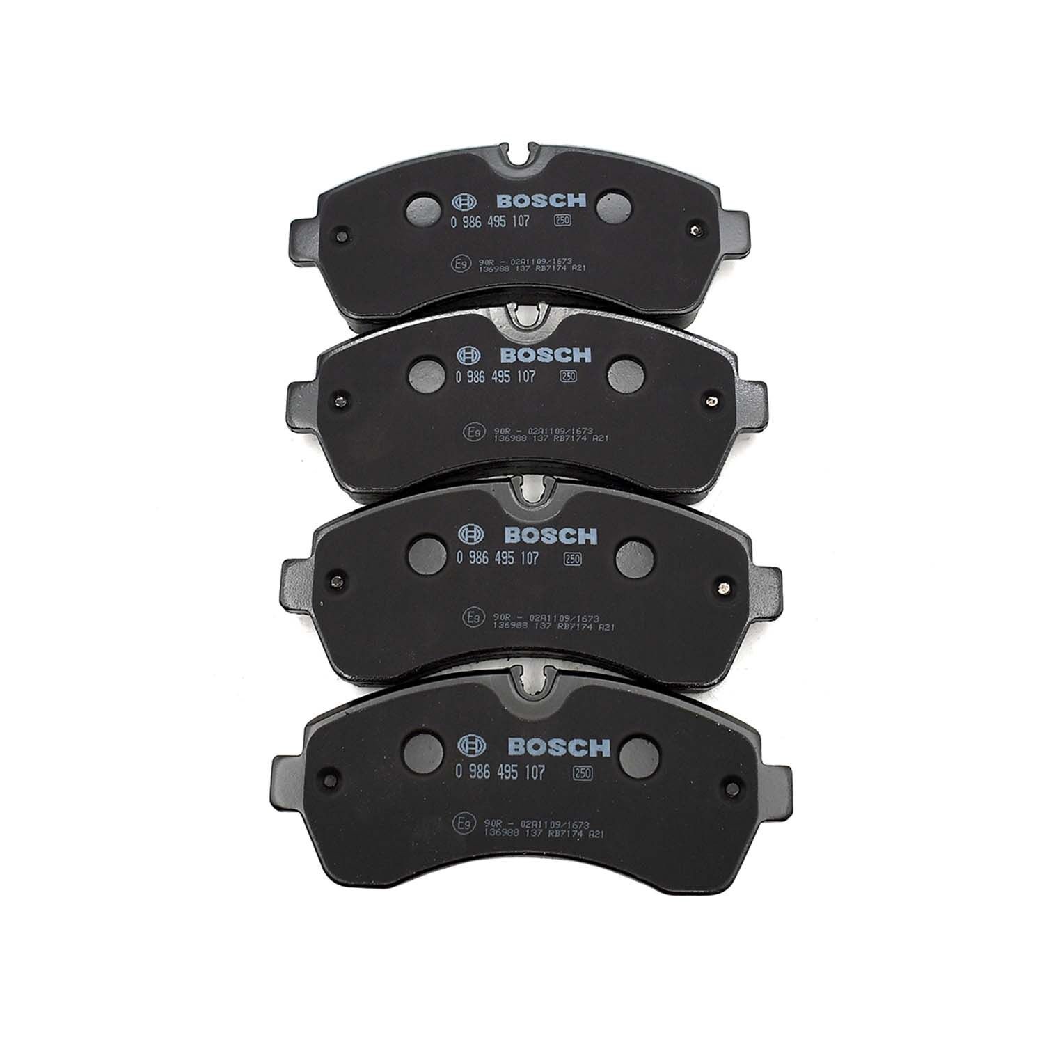 BOSCH 0986495107 FREN BALATASI ON MERCEDES SPRINTER B906 B907 B910 . VW CRAFTER 30-35-50 A9104207700-2E0698151A
