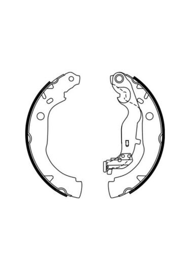 Mga 54245 Arka Pabuç Balata Dacia Duster 1.5 Dci-1.6-1.6 16V 4X4 (228.6X42) 440607493R-440605238R-440607862R