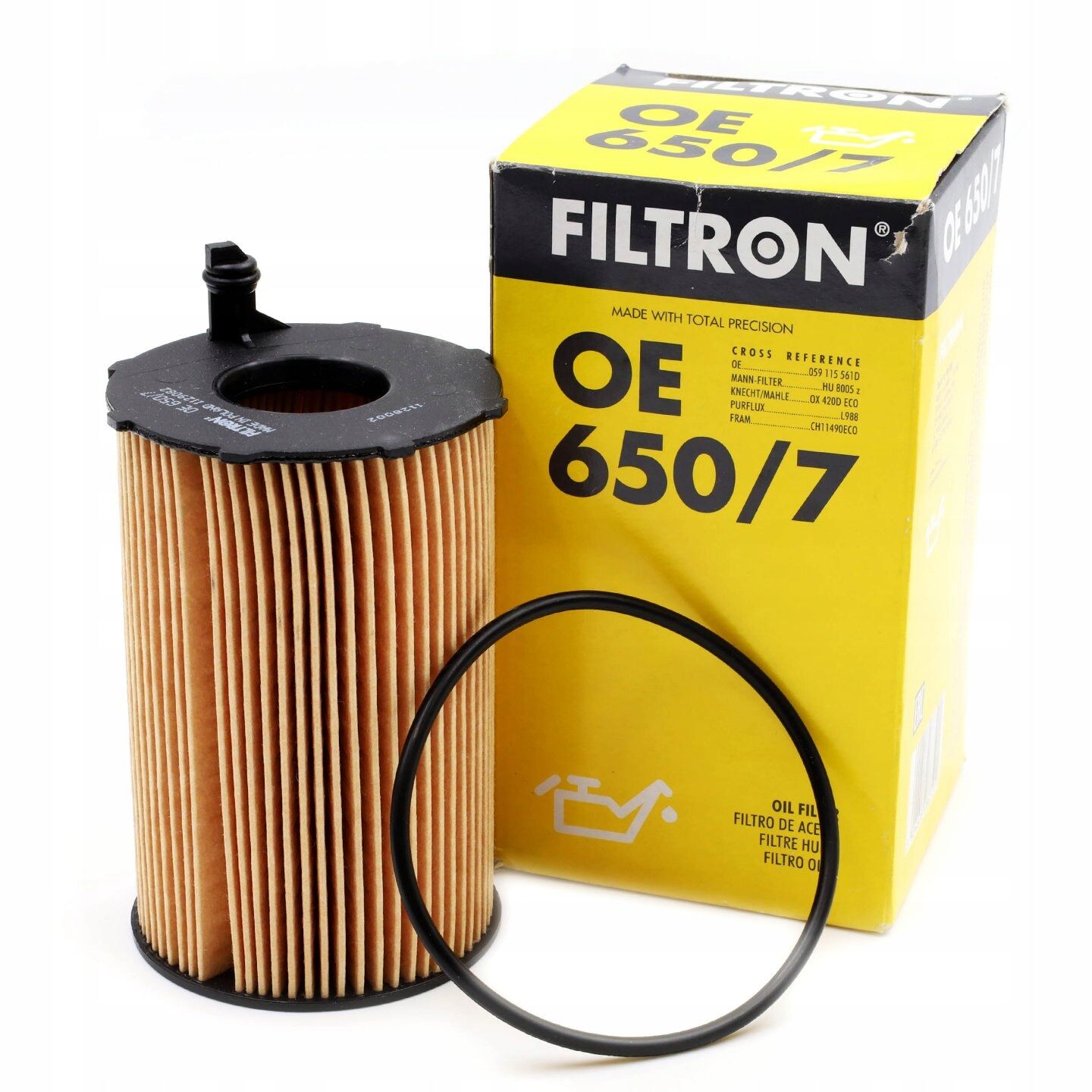 FLT-OE650/7 Yağ Filtresi (Audi A7 3.0Tdı 10-/A8 3.0Tdı 10-/Q7 3.0Tdı/Vw Touareg/Porsche Cayenne 11-)