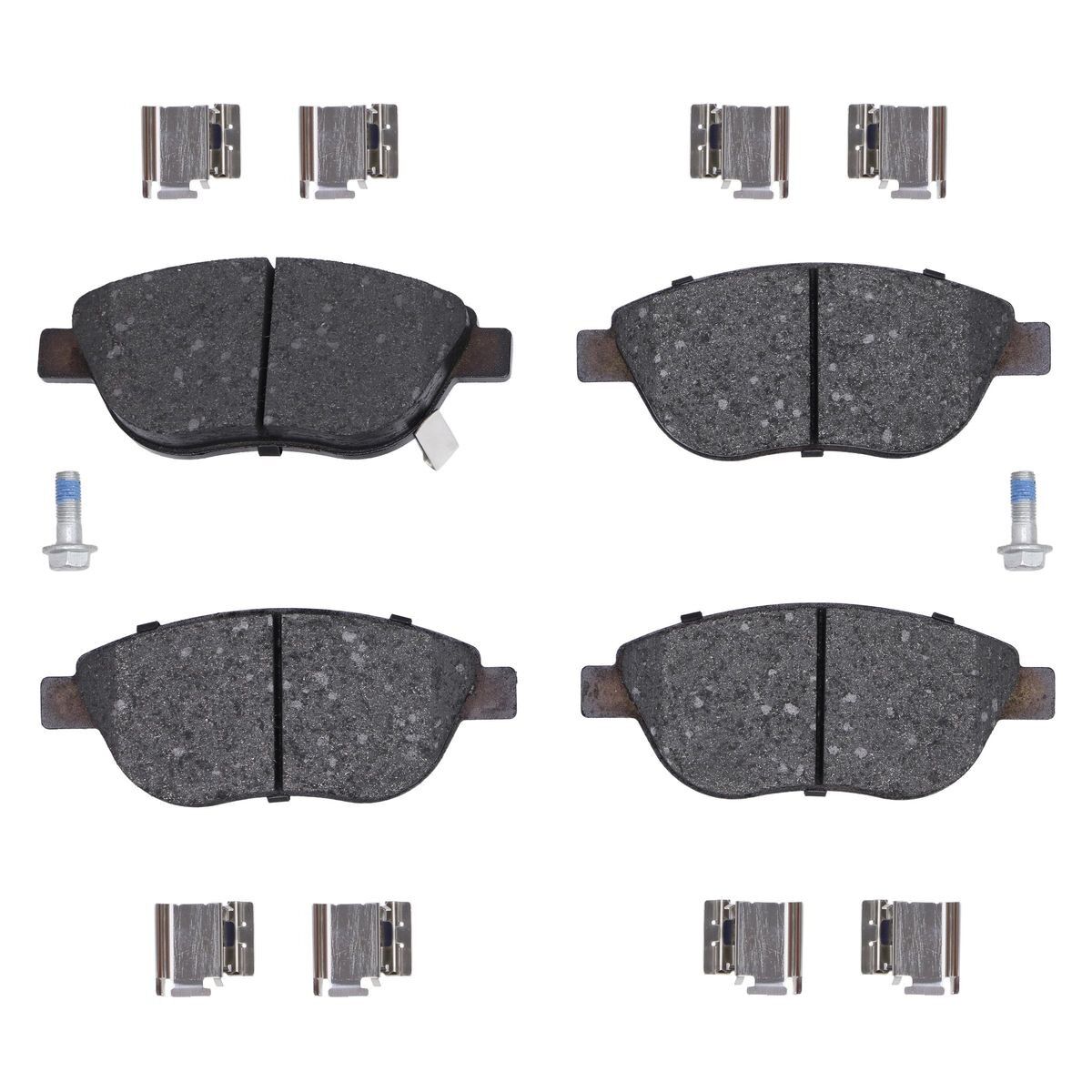 KALE 24549 194 05 MSH KD13 - Ön Balata Corsa D (Büyük Tip) 1.3 Cdti 07/06=> Fiat 500L 12> 0.9T 1.4 1.3D Mtj 1.6D Mtj 93189816-77366534-77366481