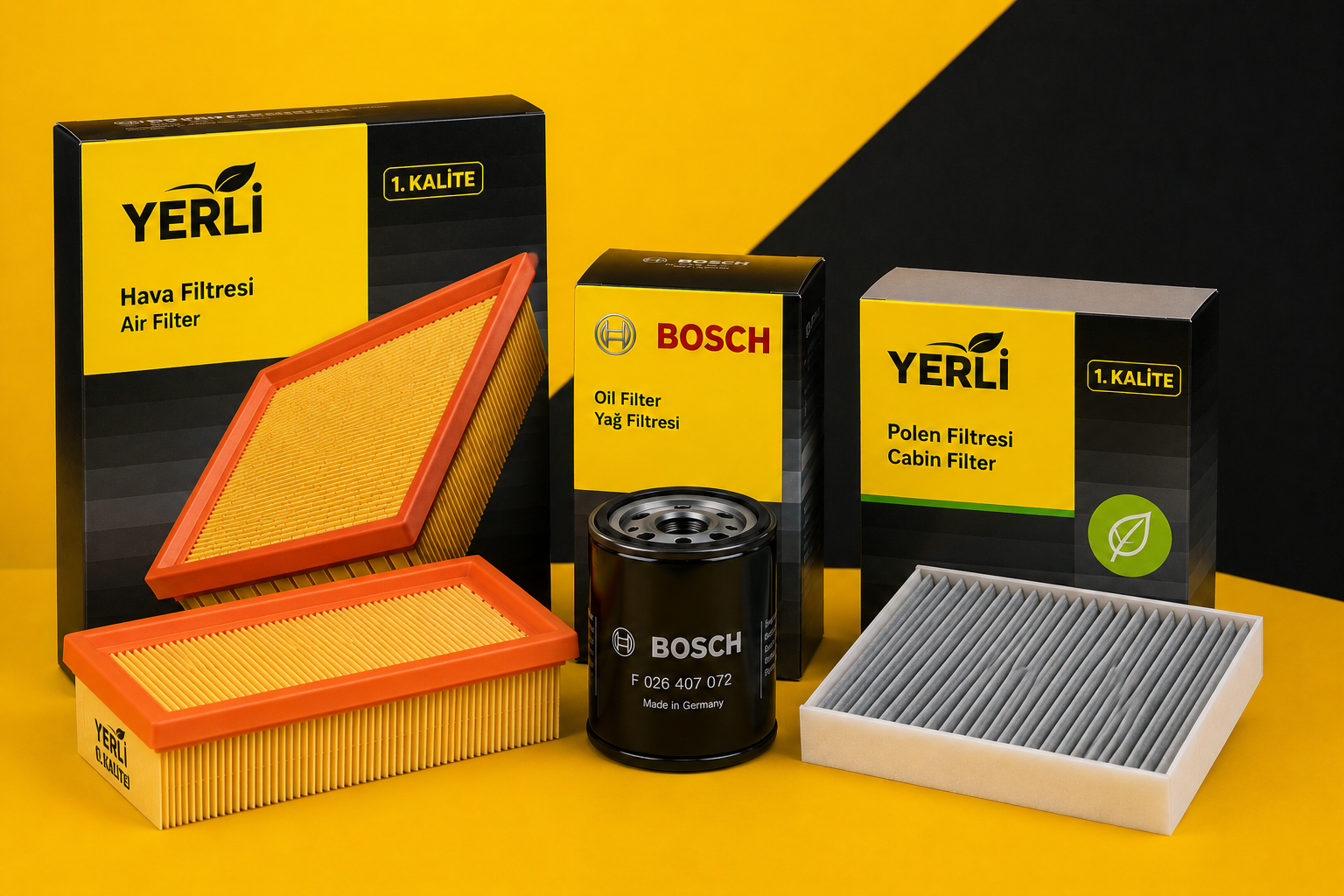 Courier 1.0 Benzinli Yağ Bakım Seti