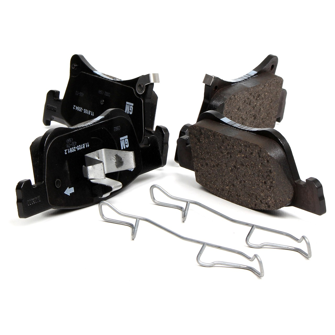 KALE 22220 168 15 MSH KD13 - Ön Fren Balatası Adam 14>Corsa E 14> (15 İnç Jant) 39122150-95517029-1605281