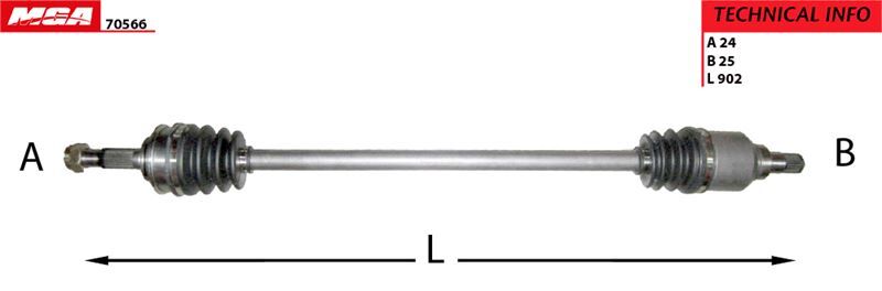 MGA-70566 Aks Komple Sağ-(Daıhatsu Applause 90/96)