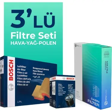 DUSTER 1.5 DİZEL YAĞ BAKIM SETİ